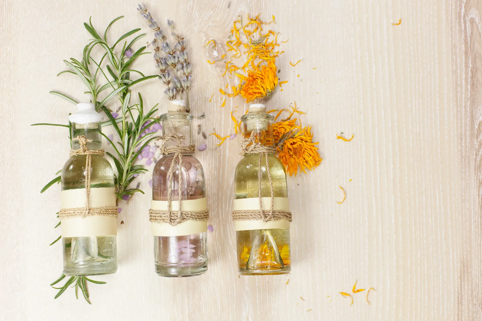 Aceites botánicos para formular