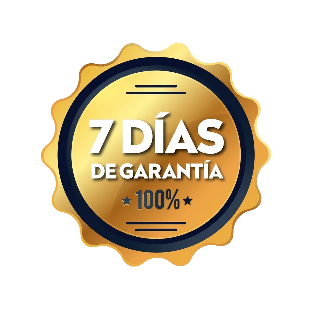 Garantía de 7 días 100%